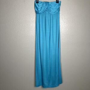 Vintage Mary Jane by Corey of California Sky Blue Prom Dress Approx Size S